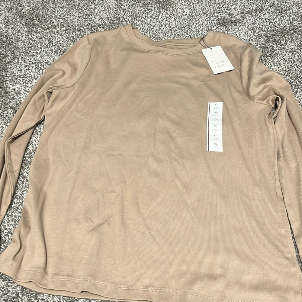 A New Day ribbed long sleeve shirt